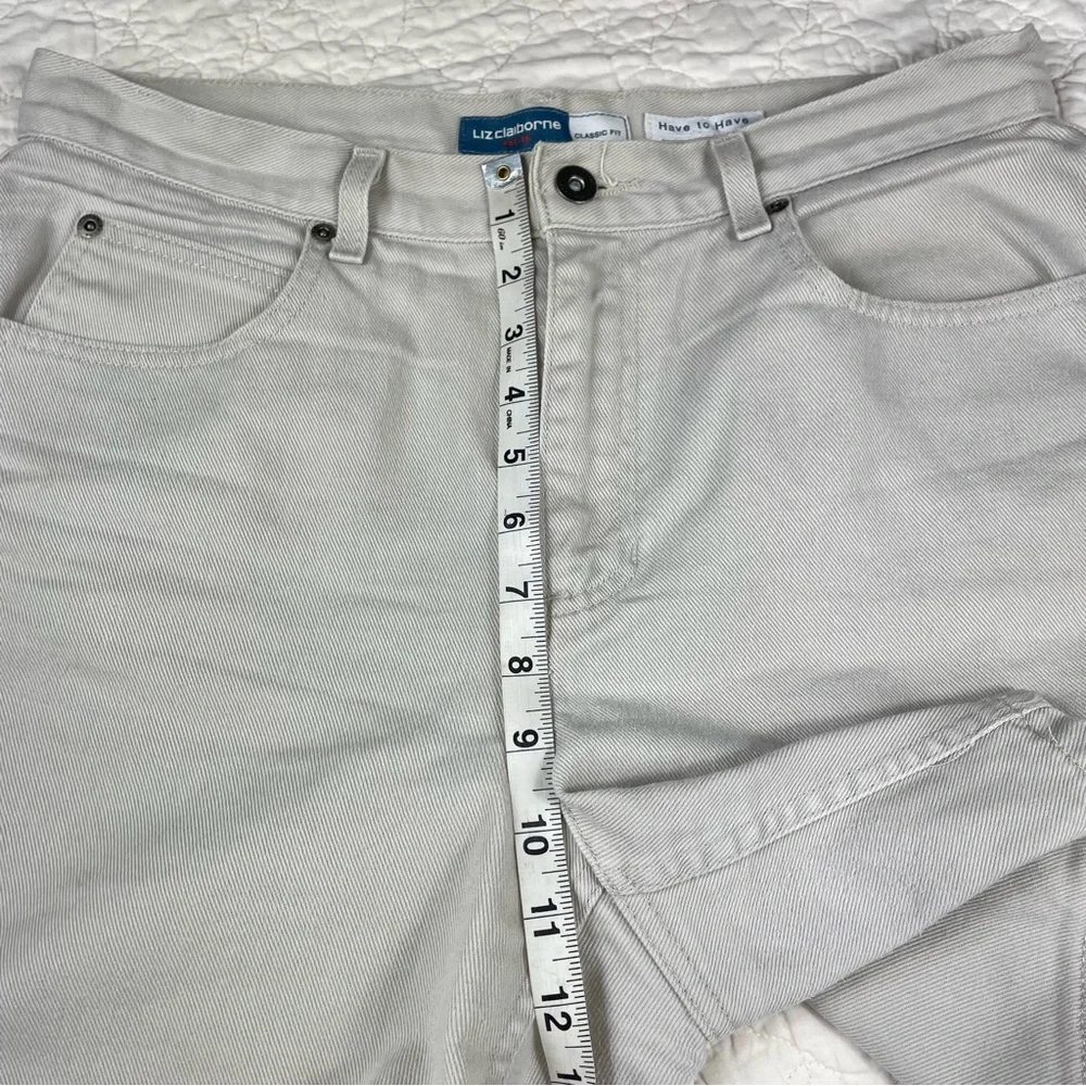 🔥Vintage Liz Claiborne Classic Fit Have To Have High Waist Denim Shorts 12